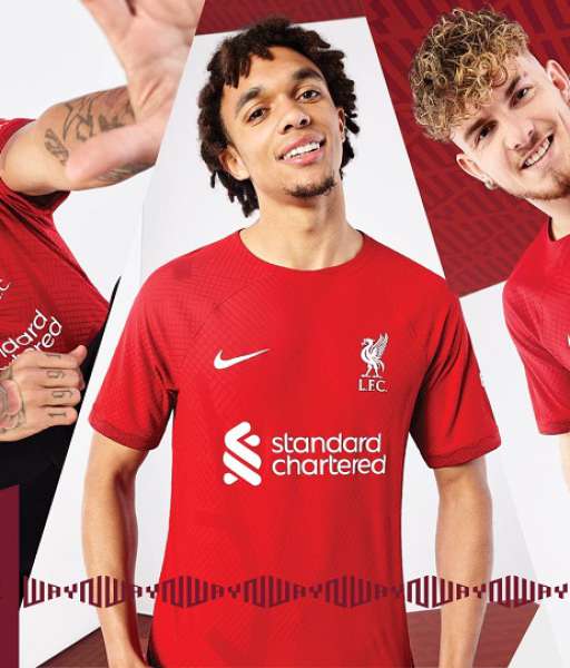 2022-2023 home Liverpool shirt jersey áo bóng đá red Nike DM1843-609