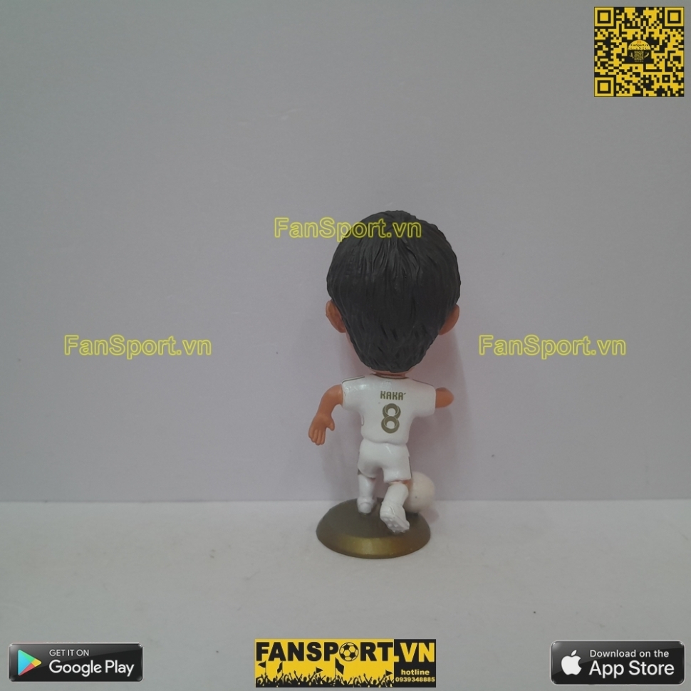 Tượng Kaka 8 Real Madrid 2011 2012 home white kodoto ball