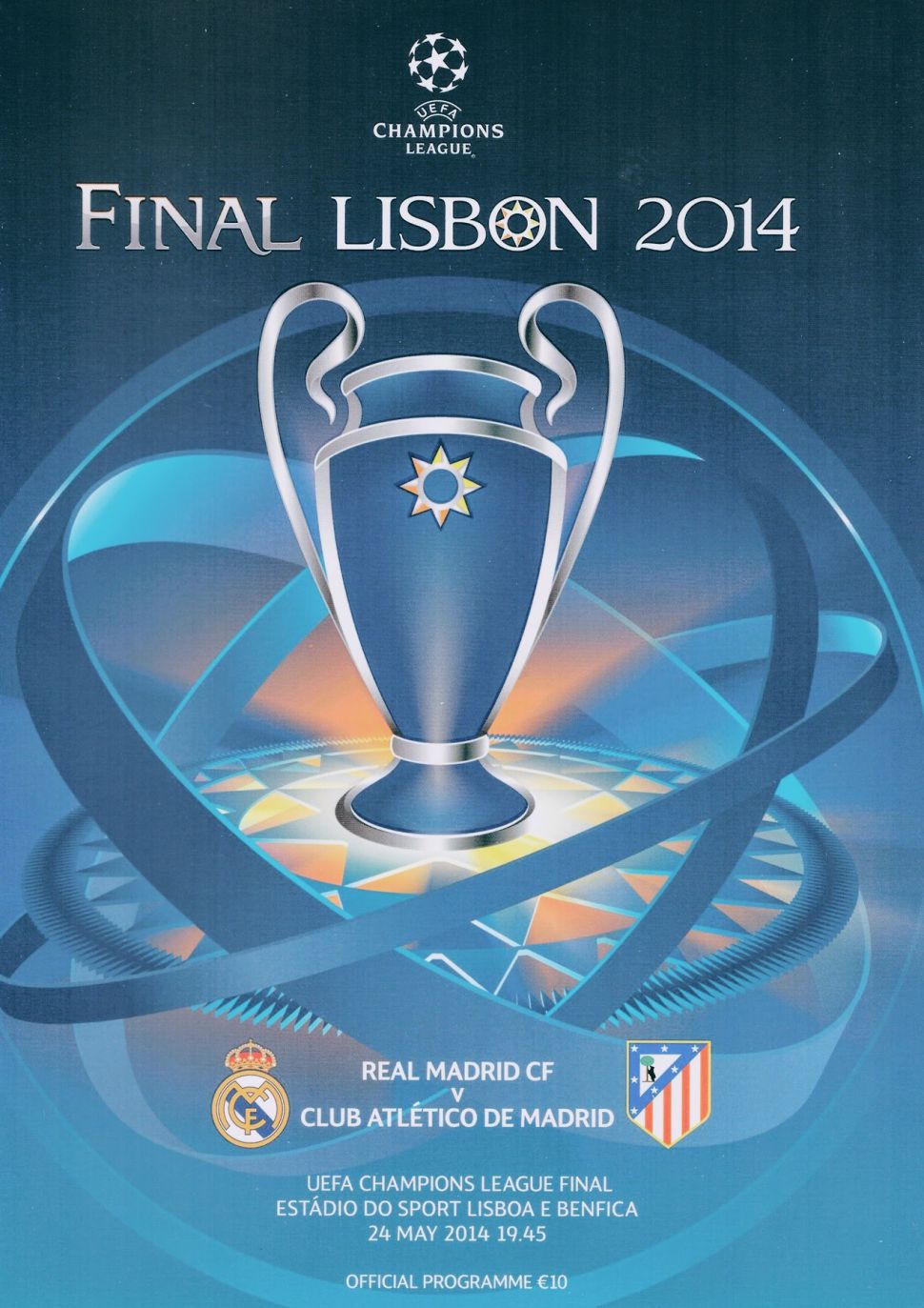 Nón Champion League Final 2014 Real Madrid Atletico Madrid cap hat