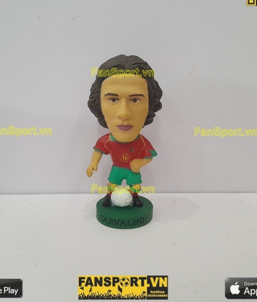 Tượng Carvalho 16 Portugal 2004 2005 2006 home corinthian PR074 red
