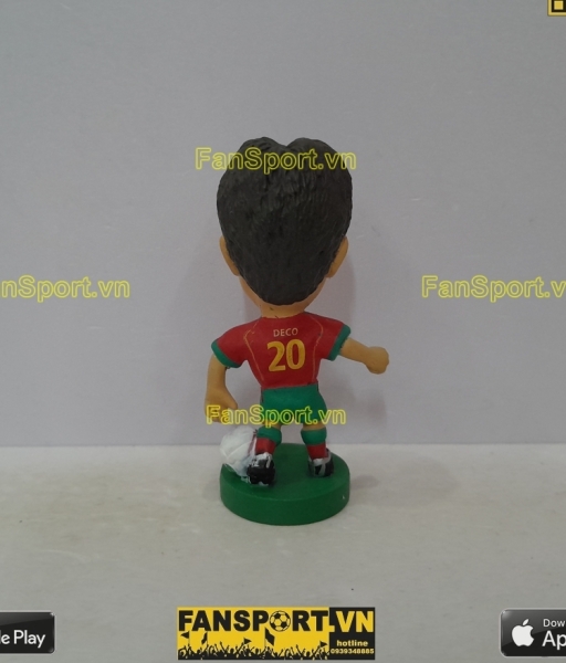 Tượng cầu thủ Deco 20 Portugal 2004 2005 2006 corinthian PR057 red