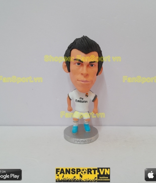 Tượng Gareth Bale 11 Real Madrid 2013-2014 home white kodoto