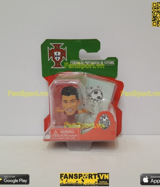 Tượng Ronaldo 7 Portugal 2018 2019 2020 home soccerstarz SOC1264 CR7