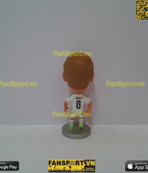 Tượng Toni Kroos 8 Real Madrid 2014-2015 home white kodoto