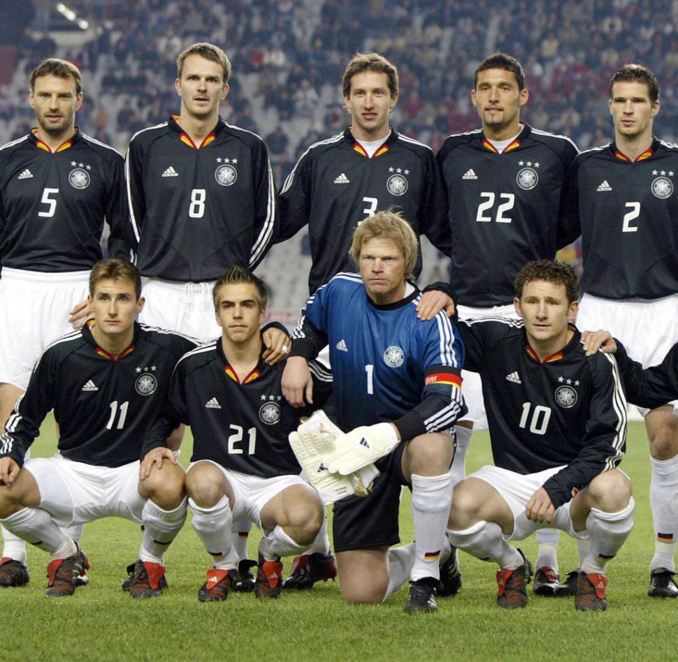 Áo đấu Germany 2004-2005 third shirt jersey black Adidas 348252