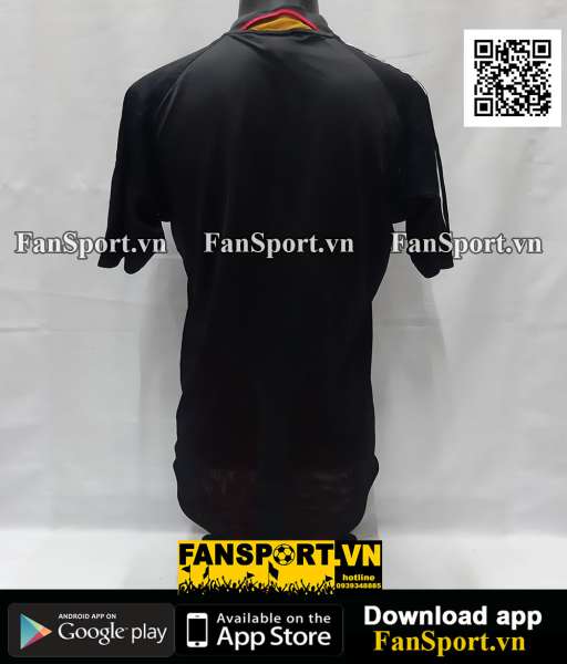 Áo đấu Germany 2004-2005 third shirt jersey black Adidas 348252