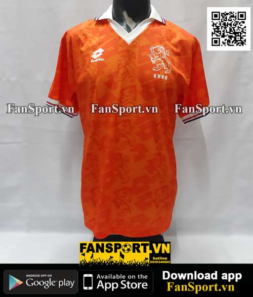 Áo đấu Hà Lan Holland 1994 1995 1996 home shirt jersey Netherlands