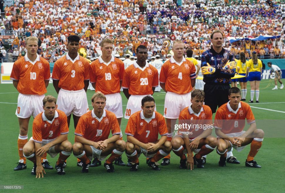 Áo đấu Hà Lan Holland 1994 1995 1996 home shirt jersey Netherlands
