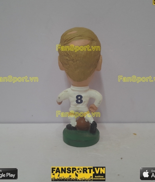 Tượng Bobby Charlton 8 England 1966 1974 home white corinthian PRO122