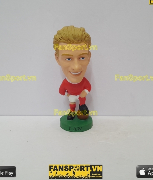 Tượng Denis Law 8 Manchester United 1961 1971 home corinthian PRO442