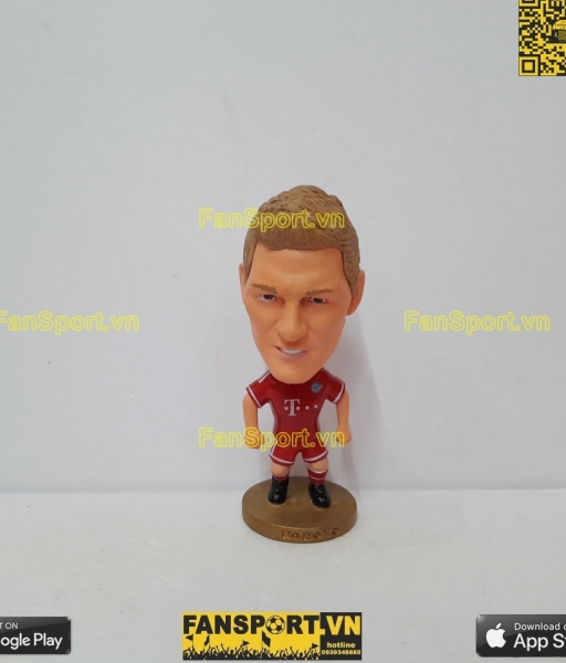 Tượng Schweinsteiger 31 Bayern Munich 2013 2014 home red kodoto