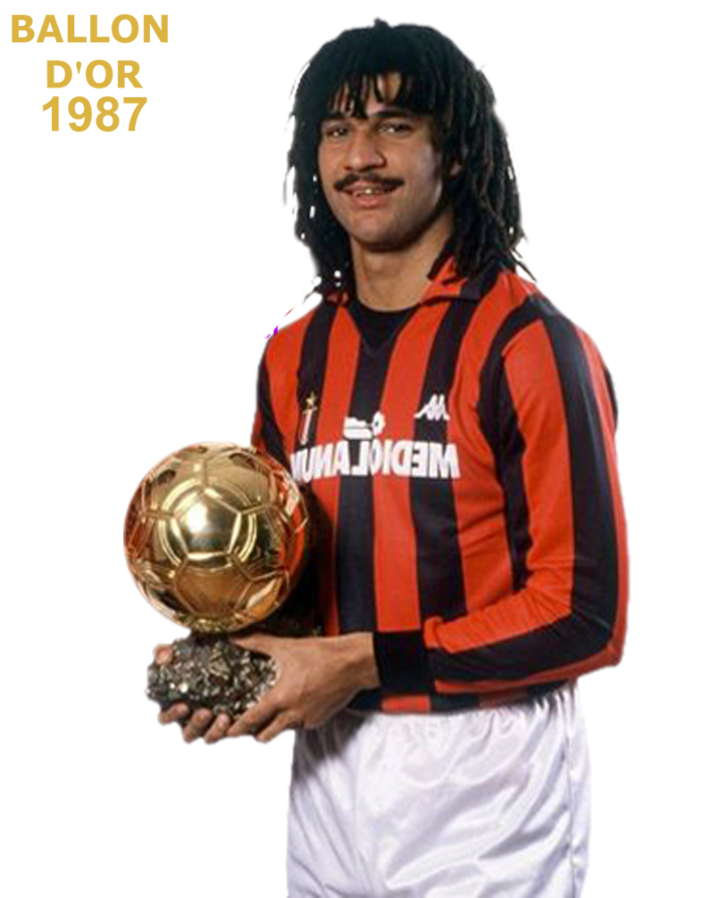 Tượng Ruud Gullit ballon d'or European Player of the Year 1987 PRO988
