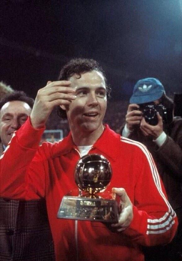 Tượng Beckenbauer Ballon D'or 1972 1976 Player of the Year PRO954