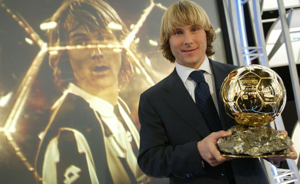 Tượng Pavel Nedved Ballon D'or 2003 European Player of the Year PRO989