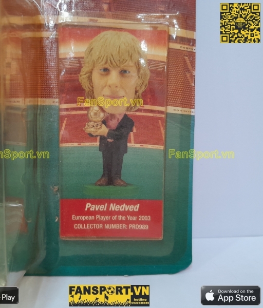 Tượng Pavel Nedved Ballon D'or 2003 European Player of the Year PRO989