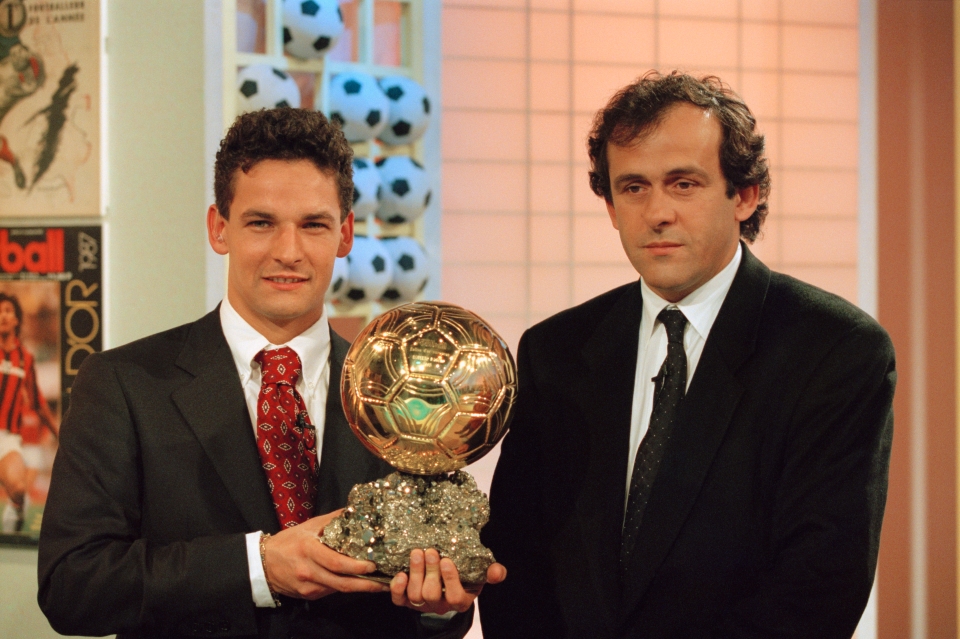 Tượng Baggio Ballon D'or 1993 European Player of the Year PRO598