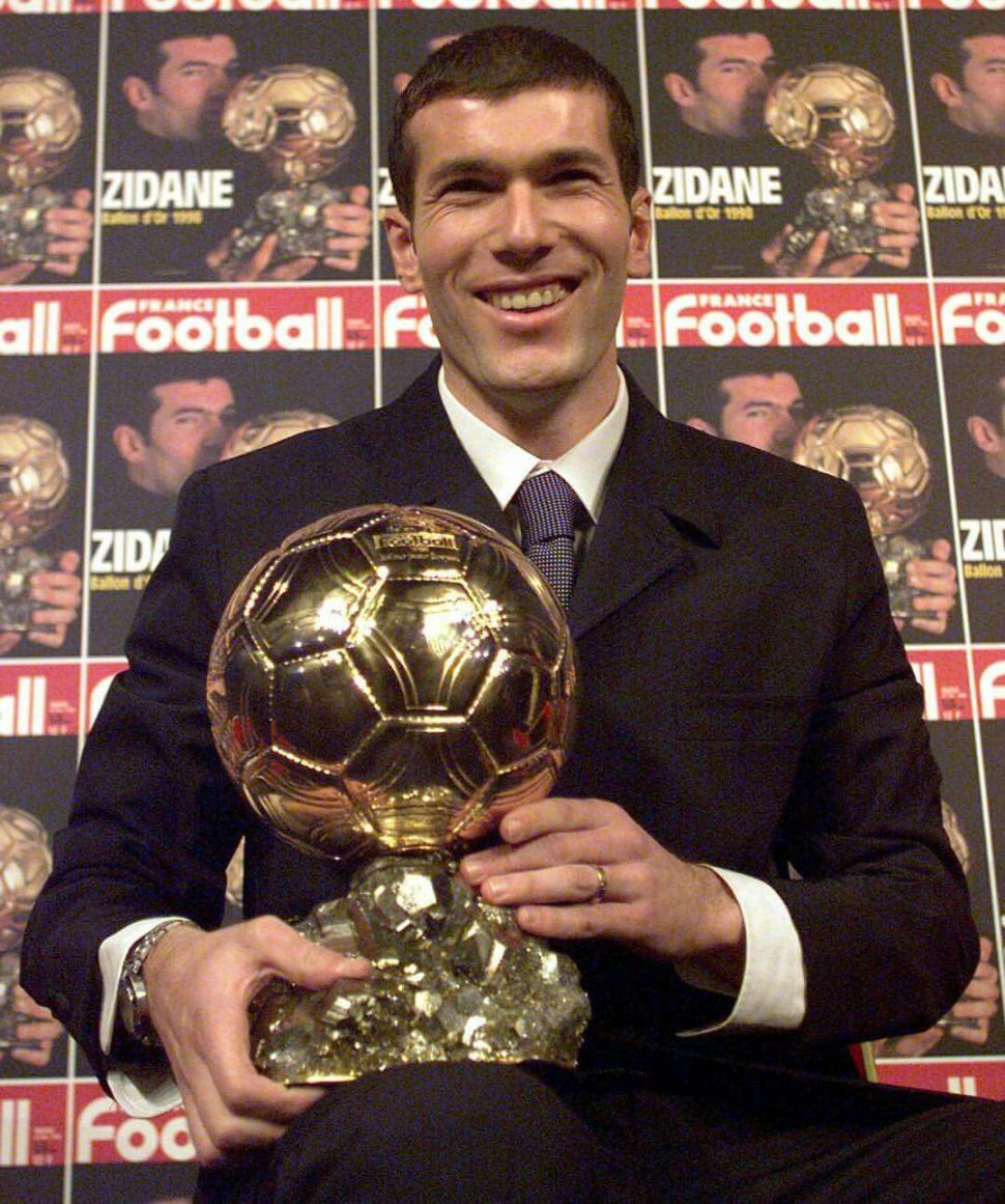 Tượng Zidane Ballon D'or 1998 European Player of the Year PRO599