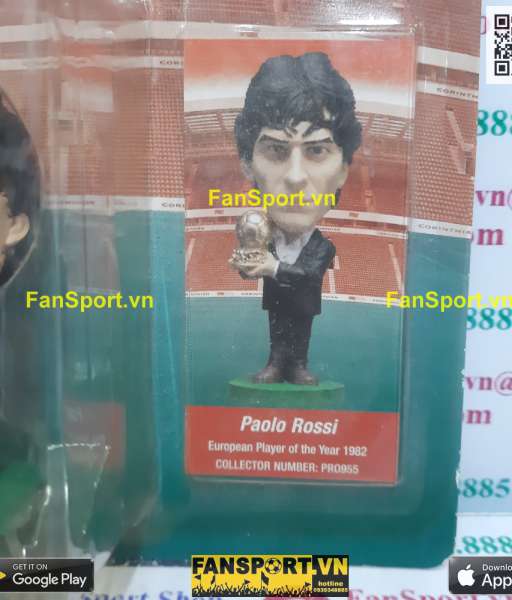 Tượng Paolo Rossi Ballon D'or 1982 European Player of the Year PRO955
