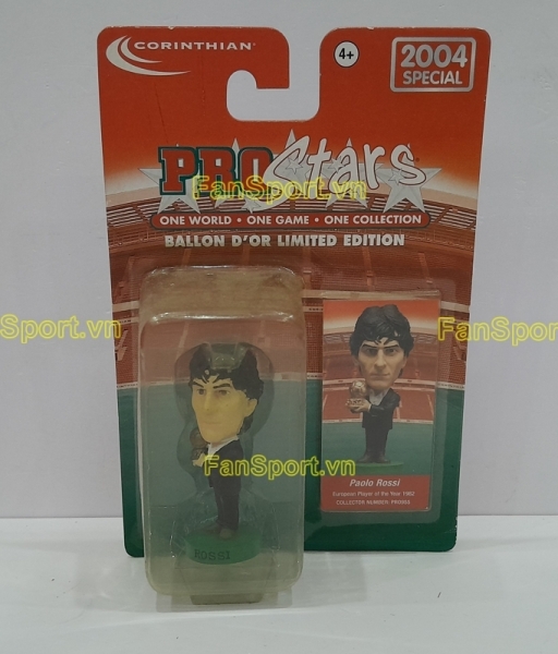 Tượng Paolo Rossi Ballon D'or 1982 European Player of the Year PRO955