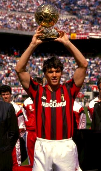 Tượng Van Basten Ballon D'or 1988 1989 1992 Player of the Year PRO987