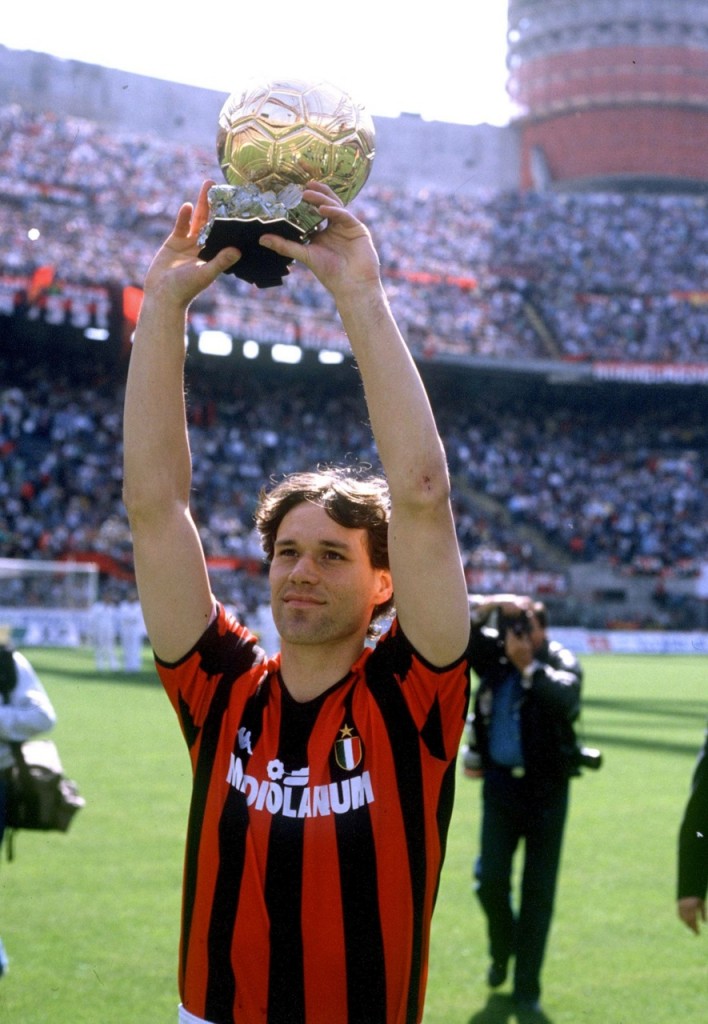 Tượng Van Basten Ballon D'or 1988 1989 1992 Player of the Year PRO987