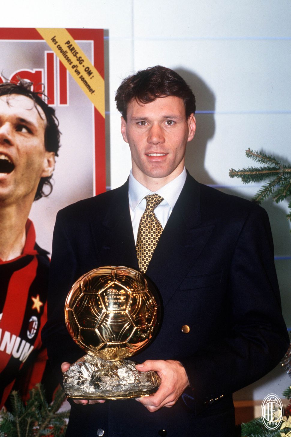 Tượng Van Basten Ballon D'or 1988 1989 1992 Player of the Year PRO987