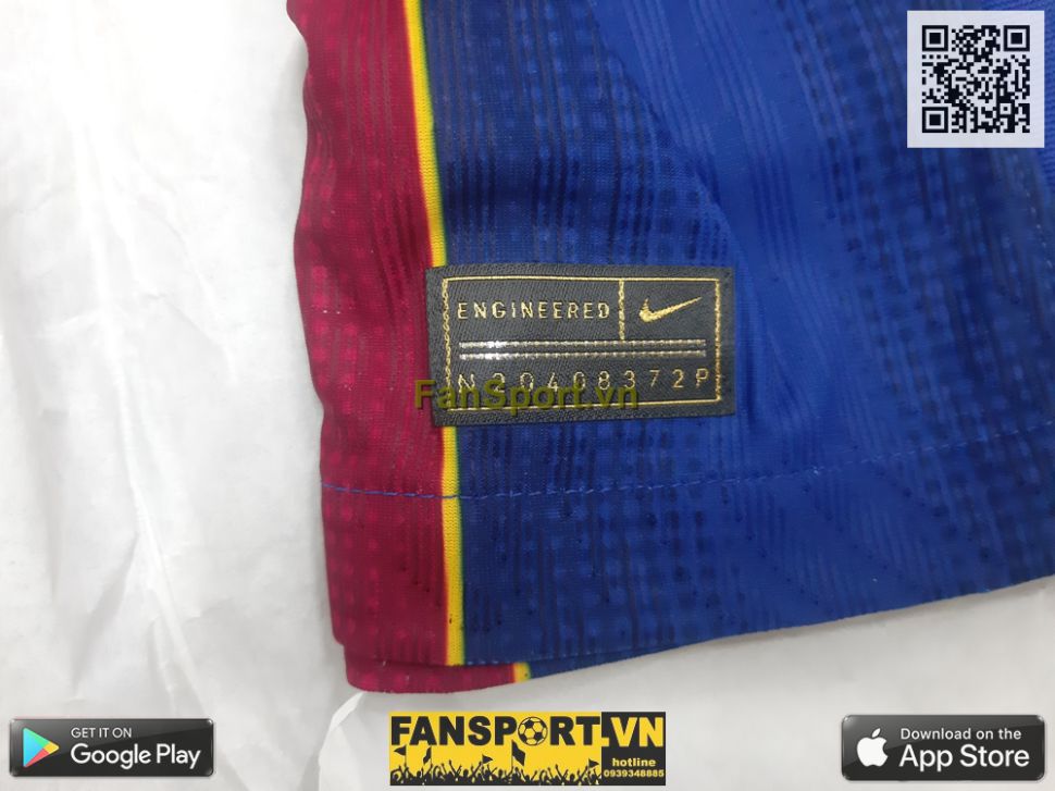 Box áo Messi 10 Barcelona 2020 2021 home shirt jersey Authentic Vapor