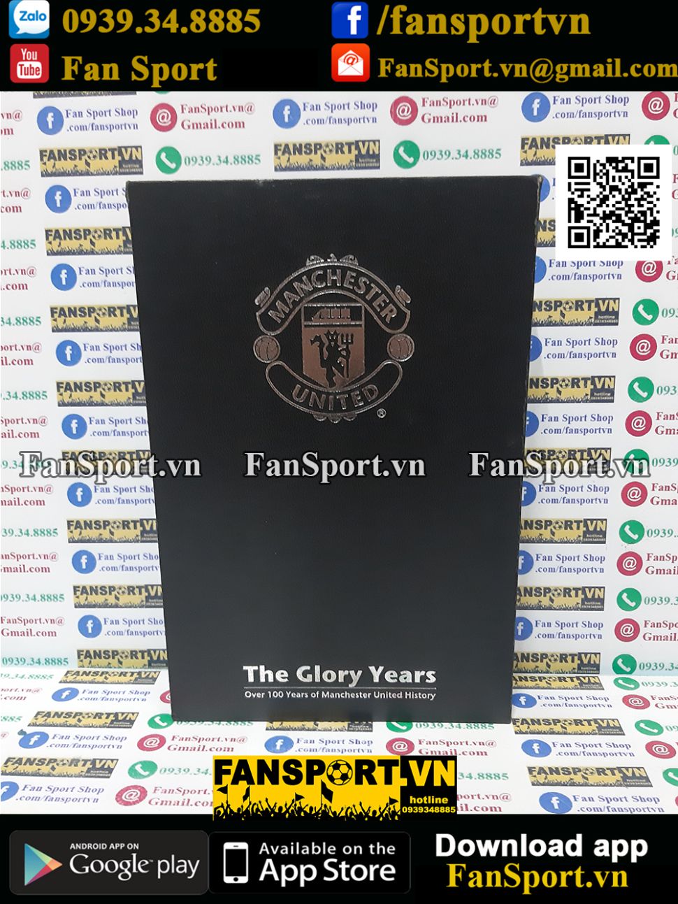 Badge The Glory Years Manchester United overs 100 year history box set
