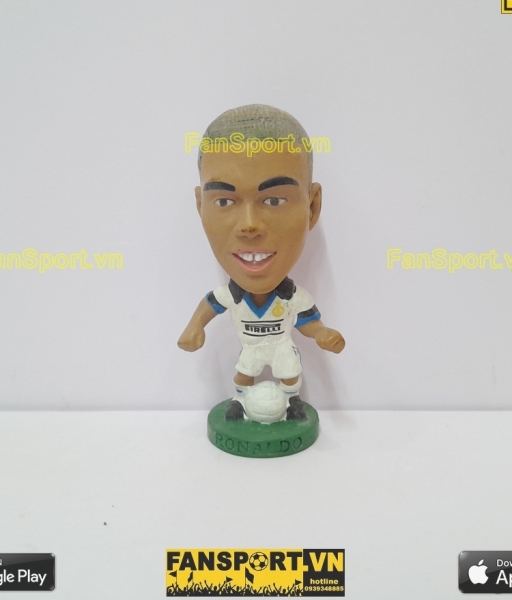 Tượng Ronaldo 9 Inter Milan 1998-1999 away white corinthian PRO012