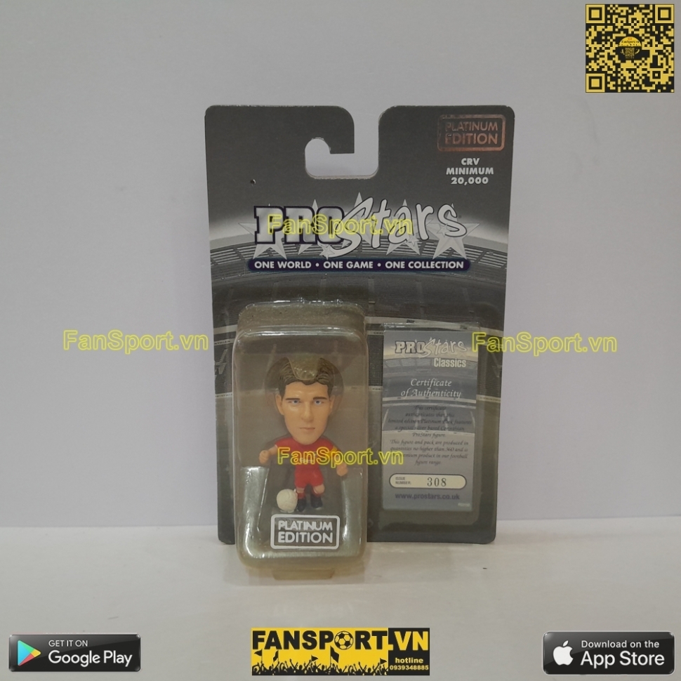 Tượng Gerrard Liverpool winner FA Cup 2006 corinthian PR1608 platinum