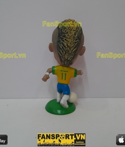 Tượng Neymar 11 Brazil 2012-2013 home yellow kodoto vàng