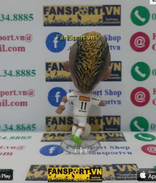 Tượng Neymar 11 Santos 2012-2013 home white kodoto