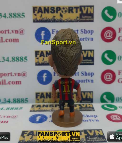 Tượng Neymar JR 11 Barcelona 2014-2015 home red blue kodoto