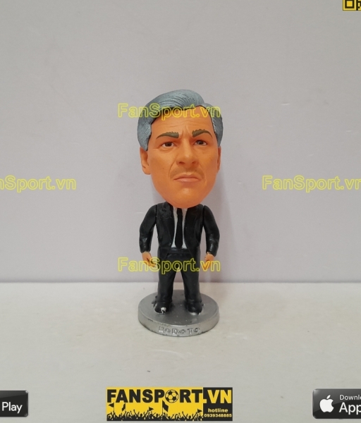 Tượng Carlo Ancelotti Real Madrid Chelsea AC Milan Brazil blue kodoto