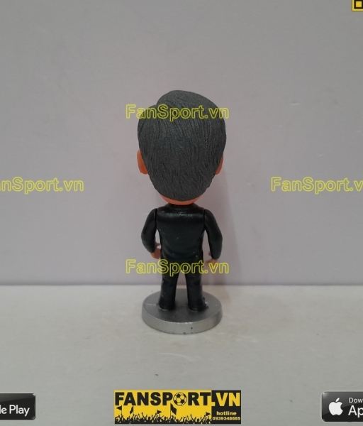 Tượng Carlo Ancelotti Real Madrid Chelsea AC Milan Brazil blue kodoto