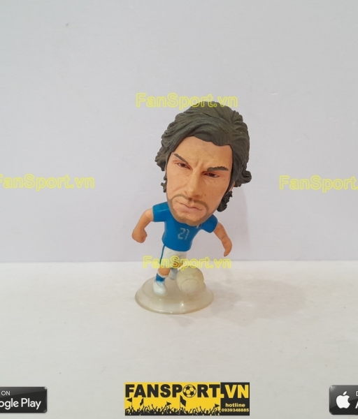 Tượng mô hình Andrea Pirlo 21 Italy 2011 2012 2013 home blue kodoto