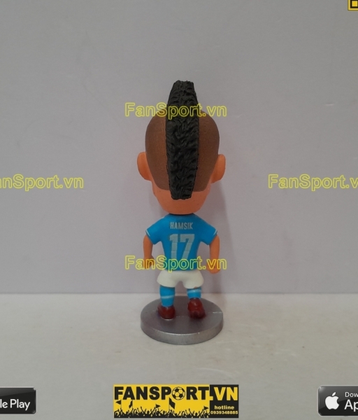 Tượng Marek Hamsik 17 Napoli 2014 2015 home blue soccerwe