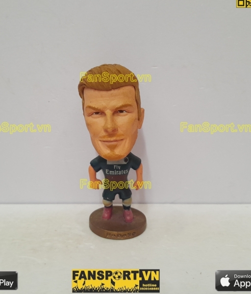 Tượng cầu thủ David Beckham 32 PSG 2013-2014 home blue kodoto