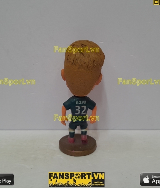 Tượng cầu thủ David Beckham 32 PSG 2013-2014 home blue kodoto