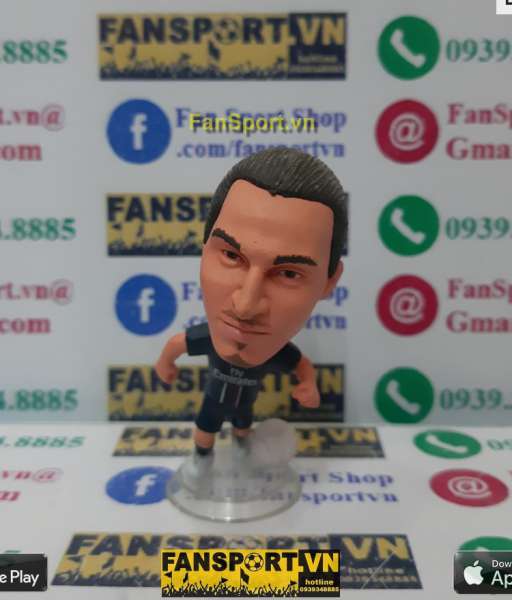 Tượng Zlatan Ibrahimovic 10 PSG 2012-2013 home kodoto soccerwe blue