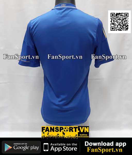 Áo đấu Chelsea 2012 2013 home shirt jersey blue X23745 Adidas S