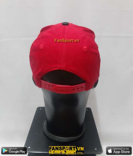Nón Manchester United Umbro home red cap hat