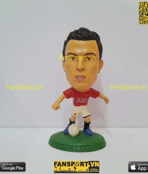 Tượng Cristiano Ronaldo 7 ManUtd 2007 2008 2009 home prostras XL 052