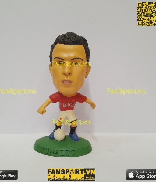 Tượng Cristiano Ronaldo 7 ManUtd 2007 2008 2009 home prostras XL 052