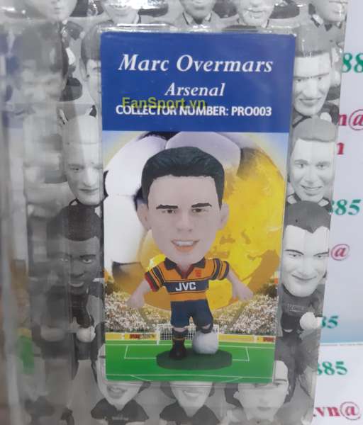Tượng Marc Overmars 11 Arsenal 1997 1998 1999 away corinthian PRO003