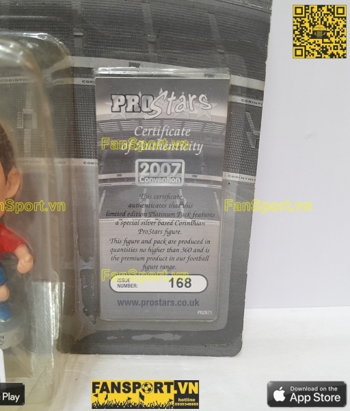 Tượng Torres 9 Spain 2005 2006 2007 corinthian PP1545 platinum 168