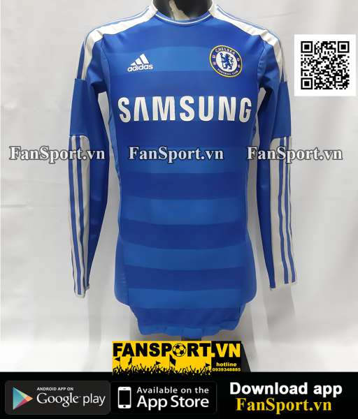 Áo Chelsea 2011 2012 home shirt jersey player issue authentic V13923