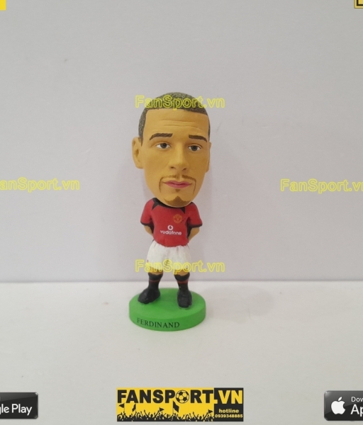 Tượng Ferdinand 5 Manchester United 2003 2004 home Fan Favorite FF004