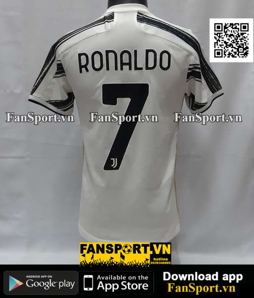 Áo đấu Ronaldo 7 Juventus 2020-2021 home shirt jersey EI9894 BNWT CR7