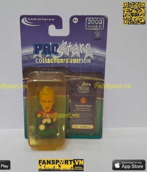 Tượng Beckham 7 Manchester United 2002-2003 home corinthian PRO774